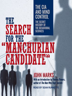 cover image of The Search for the "Manchurian Candidate"